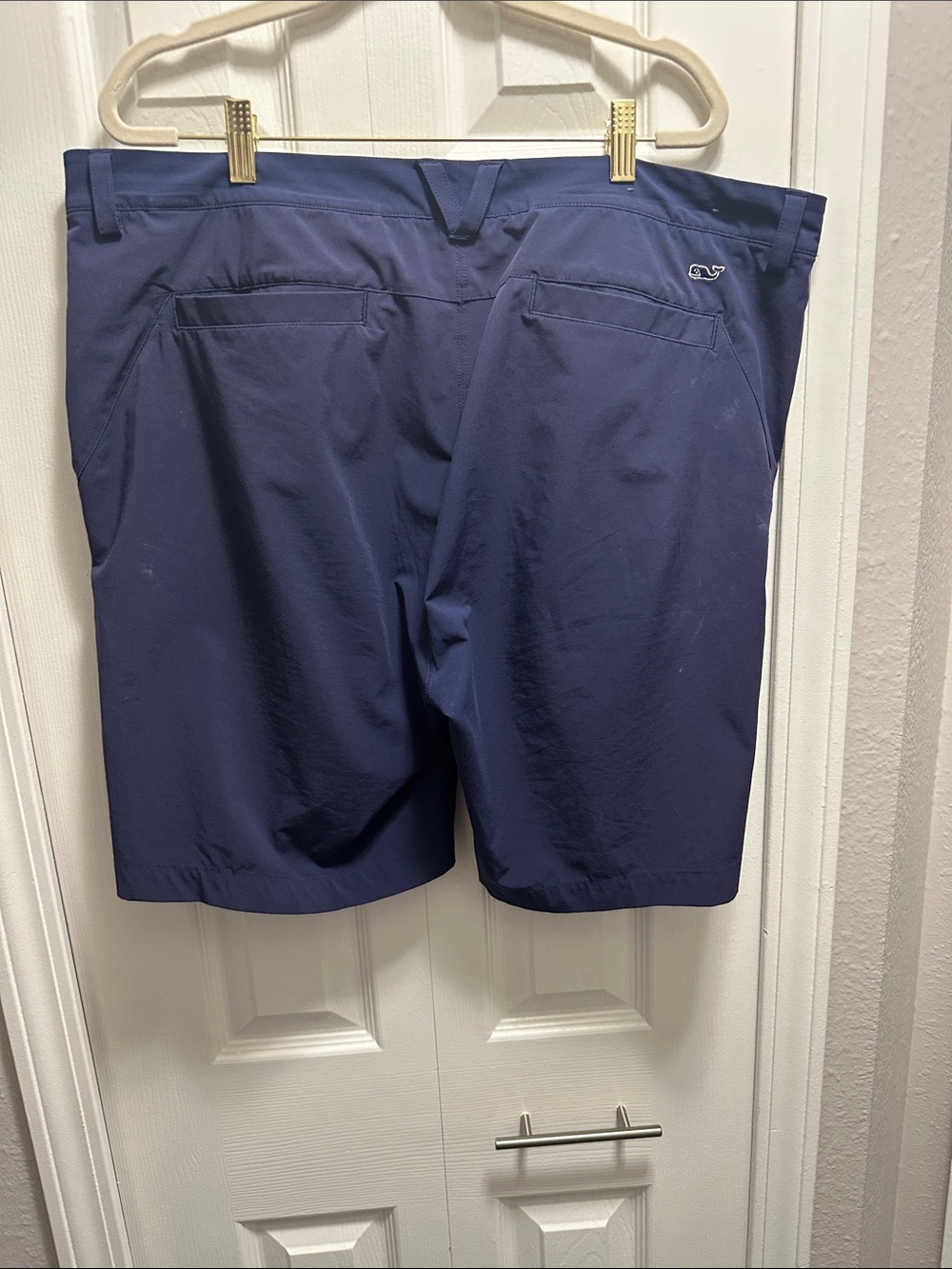 Vineyard Vines Men's Navy Flat-Front Performance Shorts